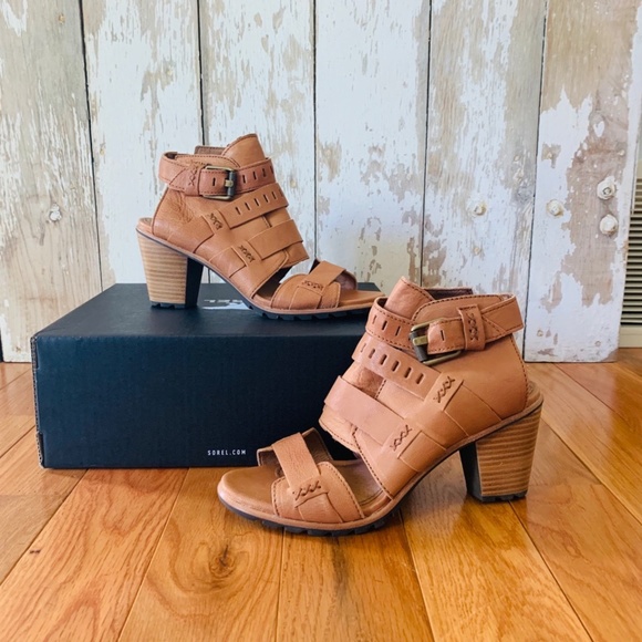 sorel nadia buckle bootie